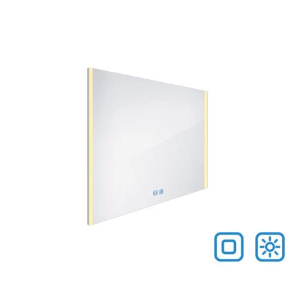 NIMCO ZP 11003VX - LED Dimbar badrumsspegel med bakgrundsbelysning LED/21W/230V 3000-6500K 70x80 cm IP44