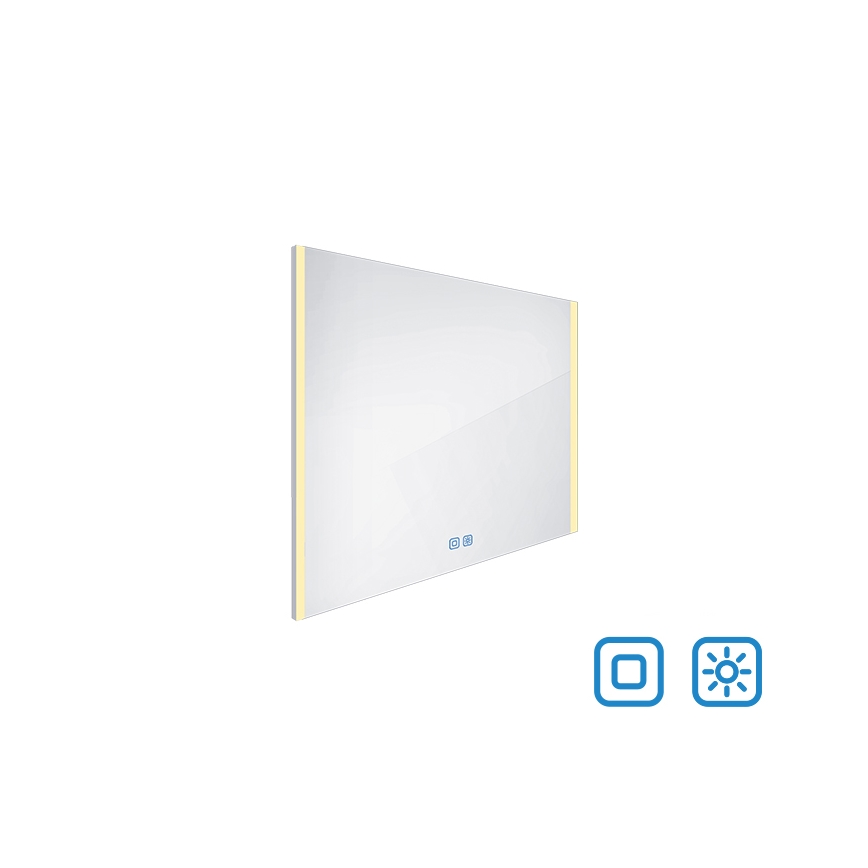 NIMCO ZP 11003VX - LED Dimbar badrumsspegel med bakgrundsbelysning LED/21W/230V 3000-6500K 70x80 cm IP44