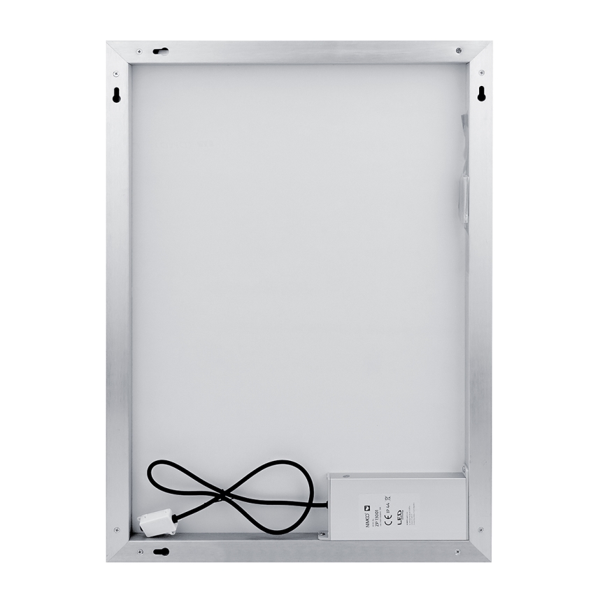 NIMCO ZP 13001VX - LED Dimbar badrumsspegel med bakgrundsbelysning LED/35W/230V 3000-6500K 70x50 cm IP44