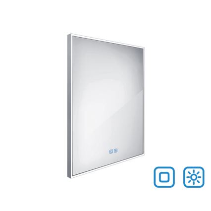 NIMCO ZP 13002VX - LED Dimbar badrumsspegel med bakgrundsbelysning LED/41W/230V 3000-6500K 80x60 cm IP44