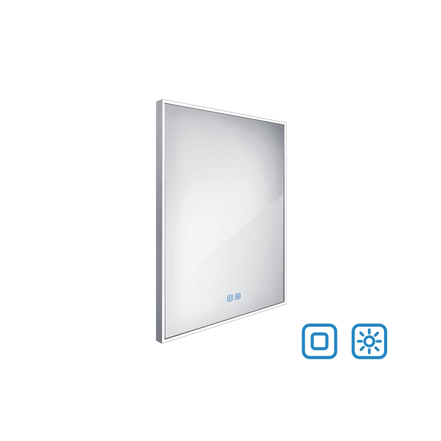 NIMCO ZP 13002VX - LED Dimbar badrumsspegel med bakgrundsbelysning LED/41W/230V 3000-6500K 80x60 cm IP44