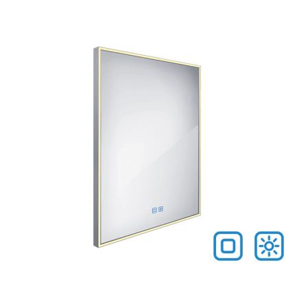 NIMCO ZP 13002VX - LED Dimbar badrumsspegel med bakgrundsbelysning LED/41W/230V 3000-6500K 80x60 cm IP44