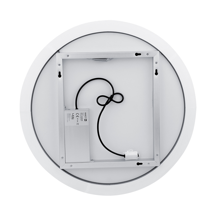 NIMCO ZP 26000R - LED badrumsspegel med bakgrundsbelysning LED/26W/230V 6500K diameter 60 cm IP44