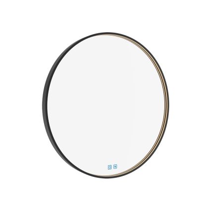 NIMCO ZPC 31000RVX-90 - LED Dimbar badrumsspegel med bakgrundsbelysning LED/20W/230V 3000-6500K diameter 60 cm matt svart IP44