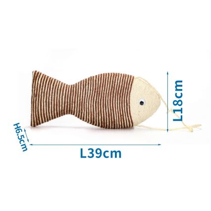 Nobleza - Klösleksak för katter fisk