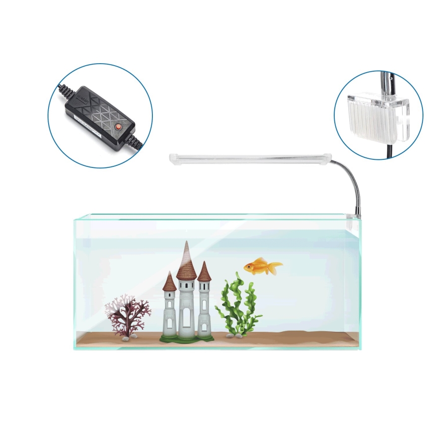 Nobleza - LED Akvariumbelysning LED/6W/230V IPX7 23 cm