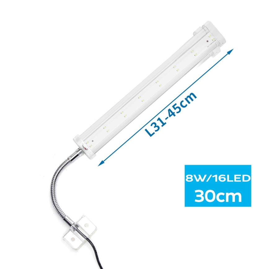 Nobleza - LED Akvariumbelysning LED/8W/230V IPX7 30 cm
