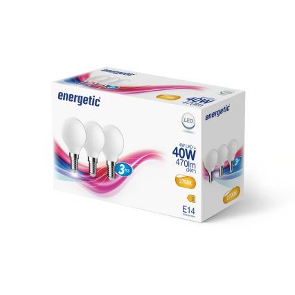 Nordlux - 3-pack LED-lampor G45 E14, 4W, 230V, 2700K