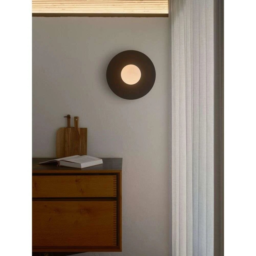 Nordlux - Badrum takbelysning SIONA 1xE27/60W/230V IP44 svart