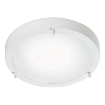Nordlux - Badrumsplafond ANCONA 2xE27/40W/230V IP43 Ø 31,5 cm vit