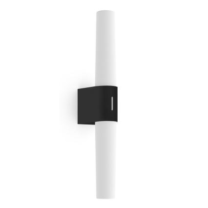 Nordlux - Badrumsspegel med LED-belysning HELVA LED/9W/230V IP44 svart
