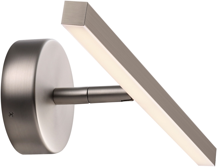Nordlux - Badrumsspegel med LED-belysning IP LED/6,2W/230V IP44 40 cm matt krom