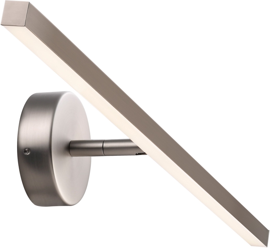 Nordlux - Badrumsspegel med LED-belysning IP LED/7,2W/230V IP44 60 cm matt krom