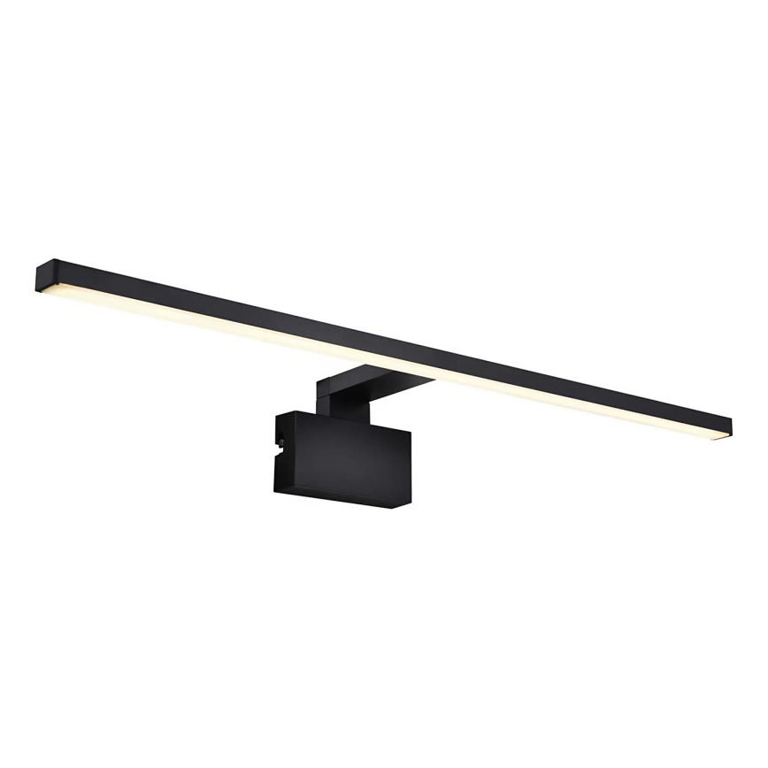 Nordlux - Badrumsspegel med LED-belysning MARLEE LED/11,5W/230V 3000K IP44 svart