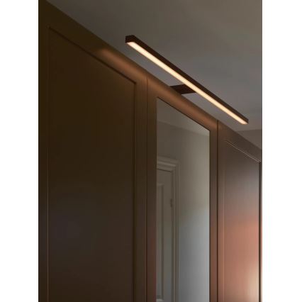 Nordlux - Badrumsspegel med LED-belysning MARLEE LED/11,5W/230V 3000K IP44 svart