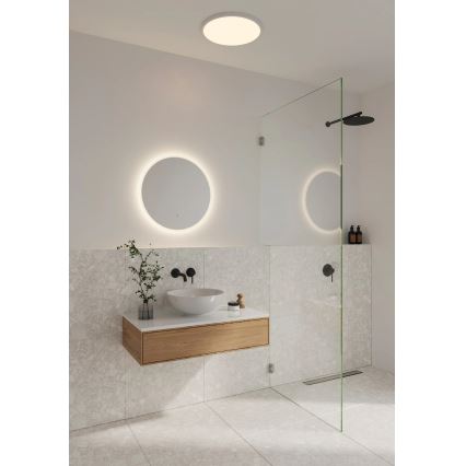 Nordlux - LED-badrumsspegel med integrerad belysning DOVINA LED/20W/230V 4000K Ø 60 cm IP44