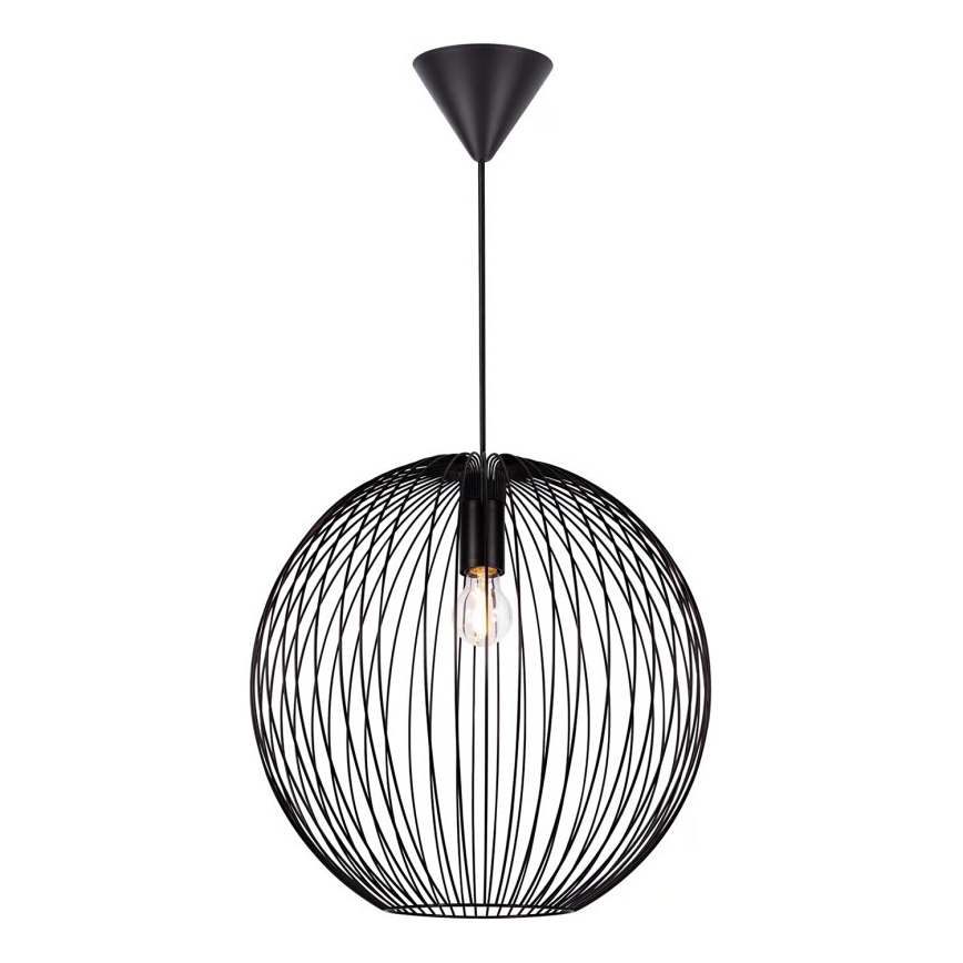 Nordlux - BERONI takpendel med vajer 1xE27/60W/230V svart