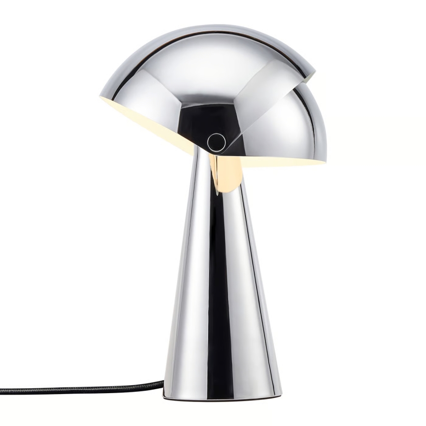 Nordlux - Bordslampa ALIGN 1xE27/25W/230V blank krom