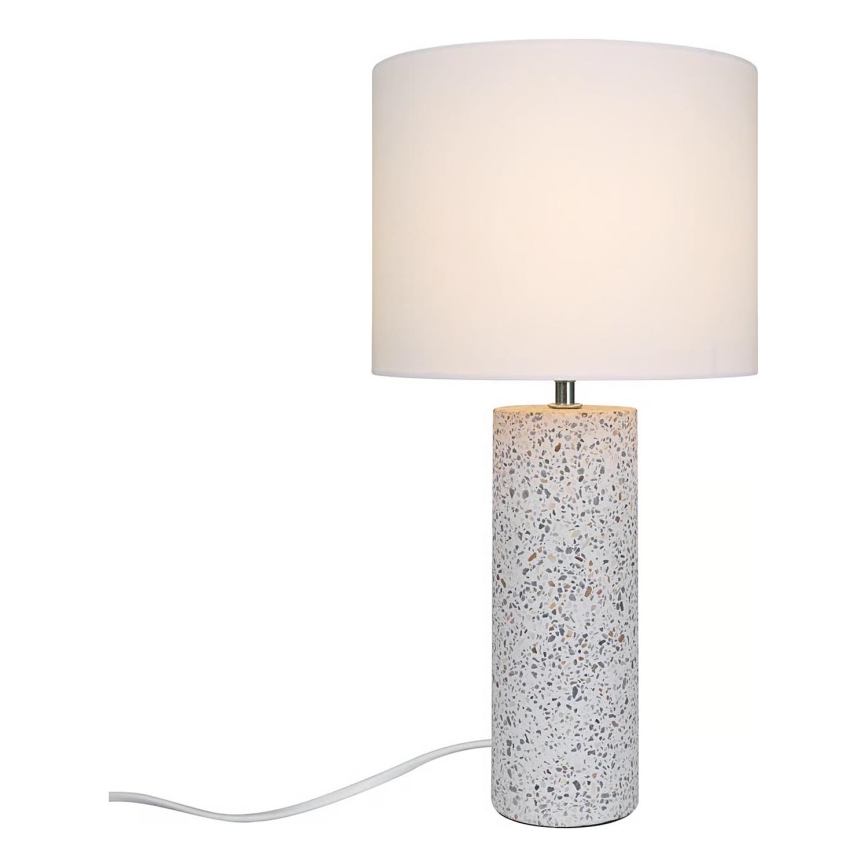 Nordlux - Bordslampa ANTIGA 1xE27/60W/230V vit