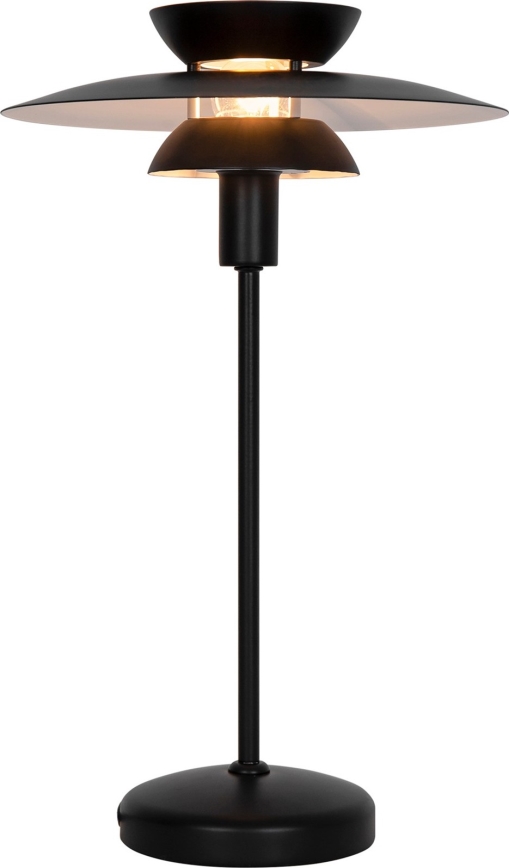 Nordlux - Bordslampa CARMEN 1xE14/25W/230V svart