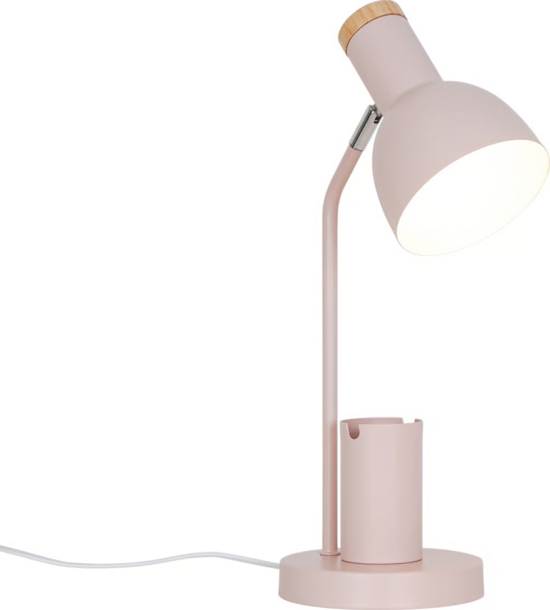 Nordlux - Bordslampa DEVONE 1xE27/15W/230V rosa