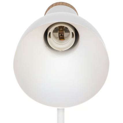 Nordlux - Bordslampa DEVONE 1xE27/15W/230V vit