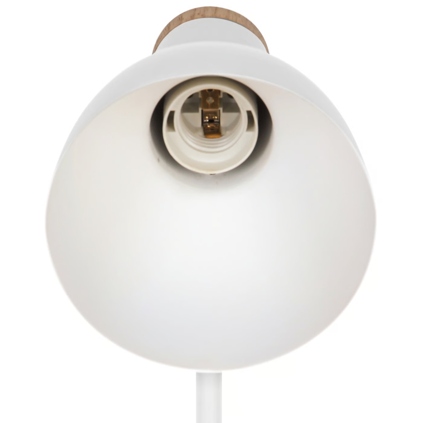 Nordlux - Bordslampa DEVONE 1xE27/15W/230V vit