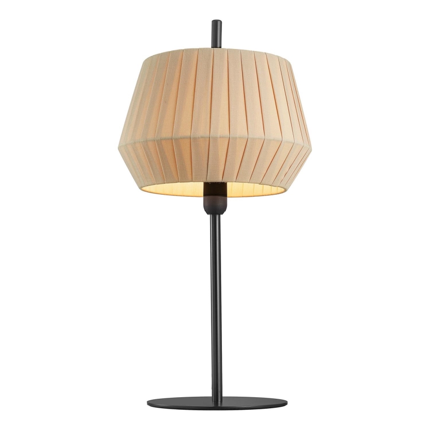 Nordlux - Bordslampa DICTE 1xE14/40W/230V beige/svart