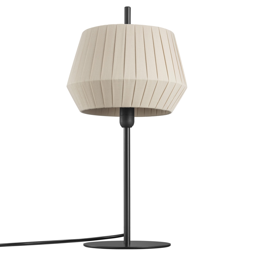 Nordlux - Bordslampa DICTE 1xE14/40W/230V beige/svart