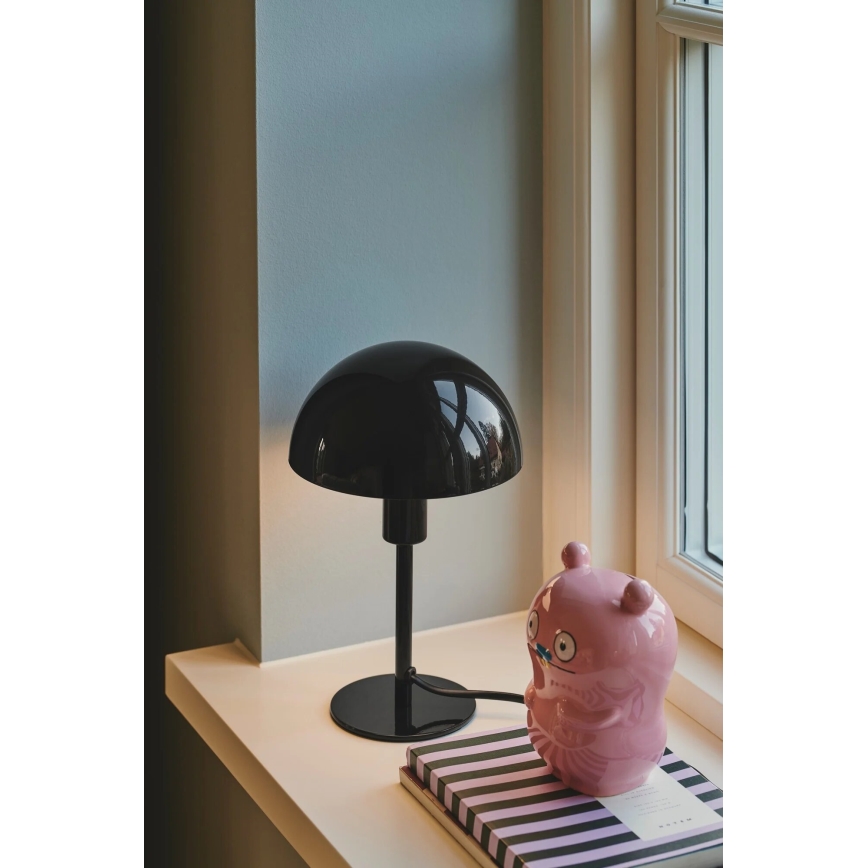 Nordlux - Bordslampa ELLEN 1xE14/40W/230V svart