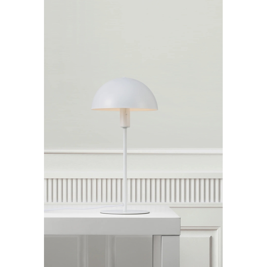 Nordlux - Bordslampa ELLEN 1xE14/40W/230V vit