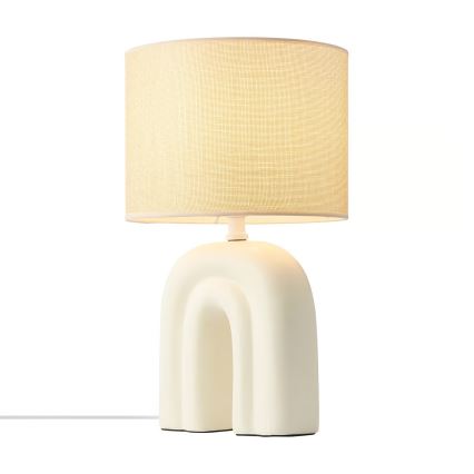 Nordlux - Bordslampa HAZE 1xE27/40W/230V beige