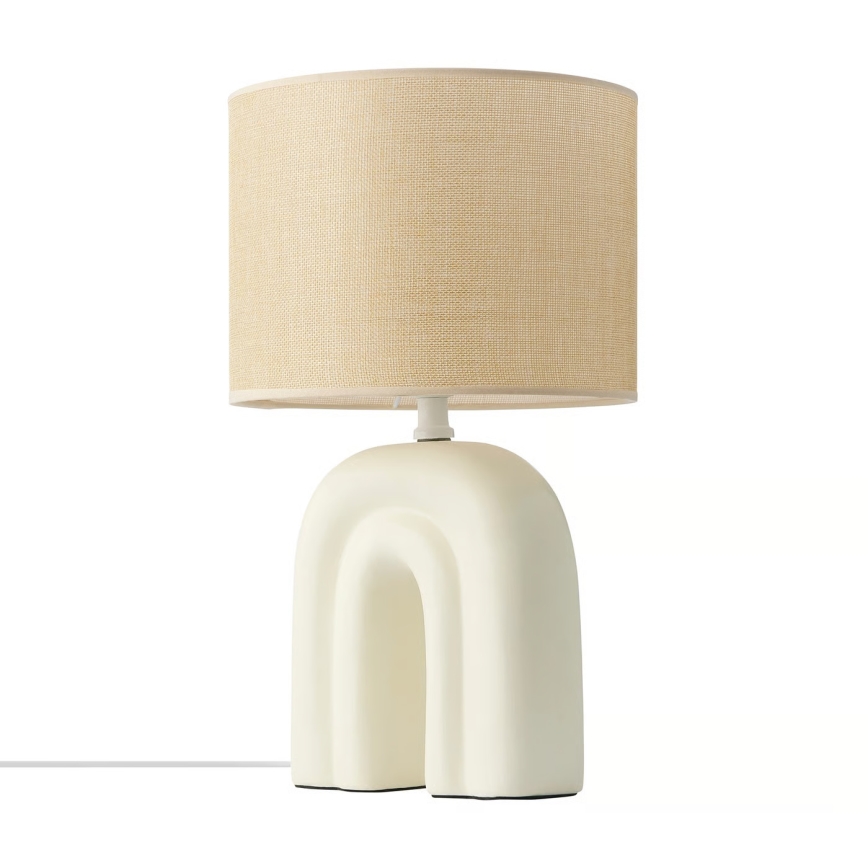 Nordlux - Bordslampa HAZE 1xE27/40W/230V beige