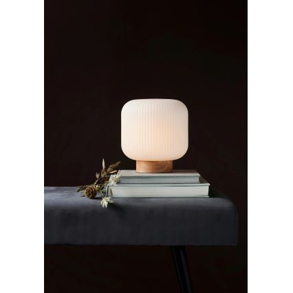 Nordlux - Bordslampa MILFORD 1xE27/40W/230V beige
