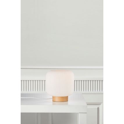 Nordlux - Bordslampa MILFORD 1xE27/40W/230V beige