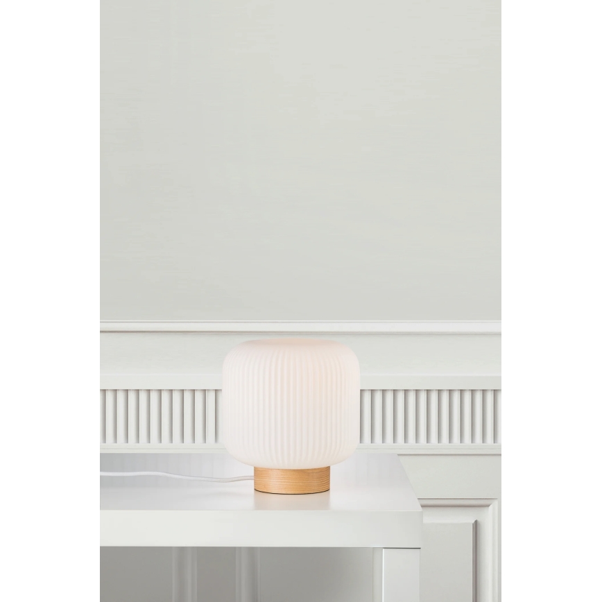 Nordlux - Bordslampa MILFORD 1xE27/40W/230V beige