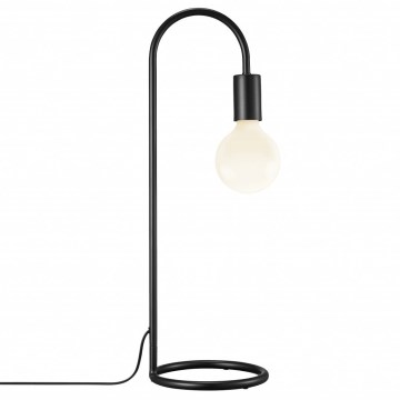 Nordlux - Bordslampa PACO 1xE27/25W/230V, svart