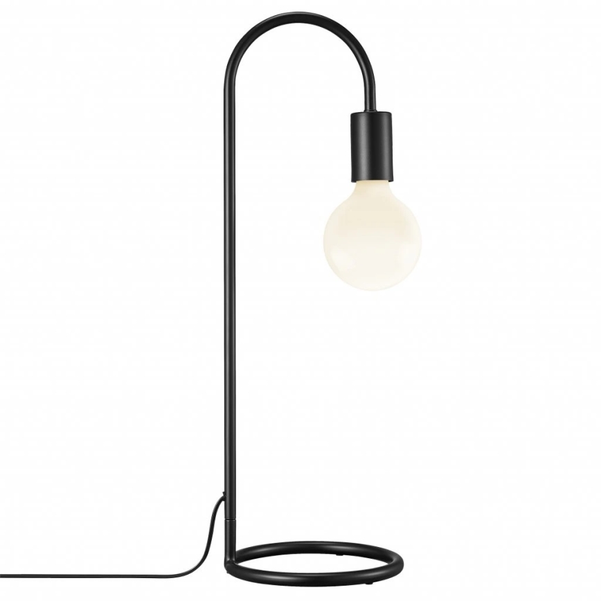 Nordlux - Bordslampa PACO 1xE27/25W/230V, svart