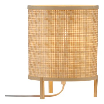 Nordlux - Bordslampa TRINIDAD 1xE27/15W/230V bambu