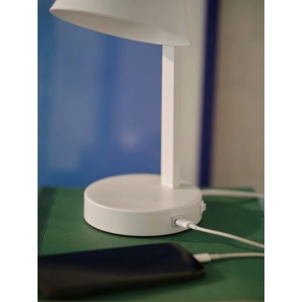 Nordlux - Bordslampa WILMER 1xE14/40W/230V vit