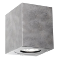 Nordlux - CANTO LED utomhusvägglampa 2xLED/6W/230V IP44 silver