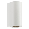Nordlux - CANTO utomhusvägglampa 2xGU10/28W/230V IP44 vit