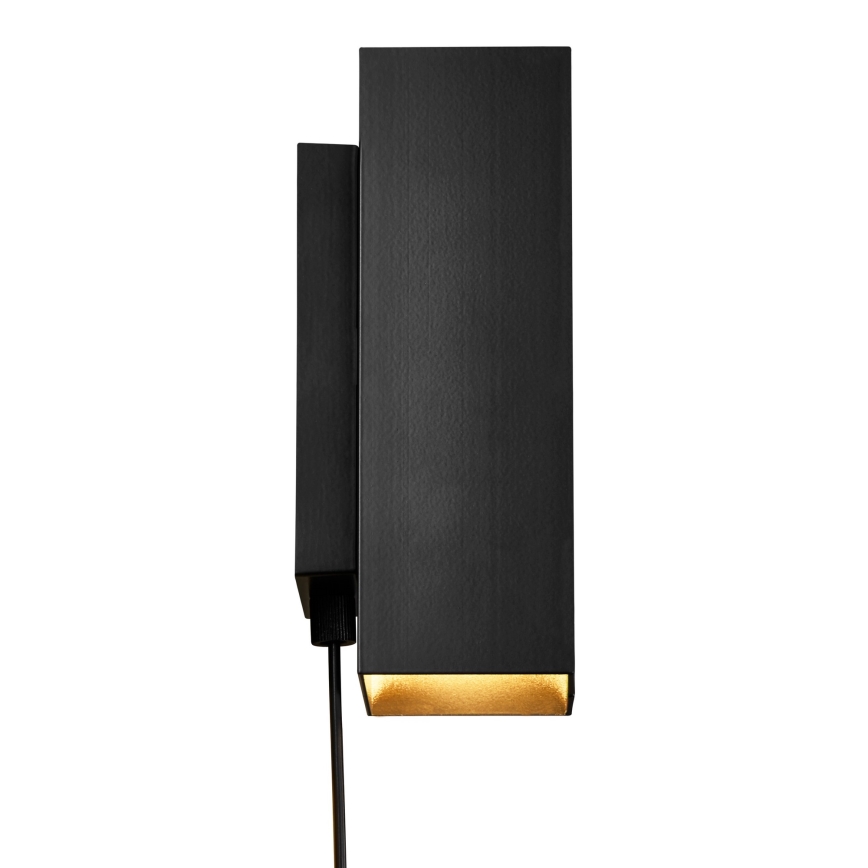 Nordlux - LED Dimbart vägglampa CURTIZ 2xLED/4,5W/230V svart