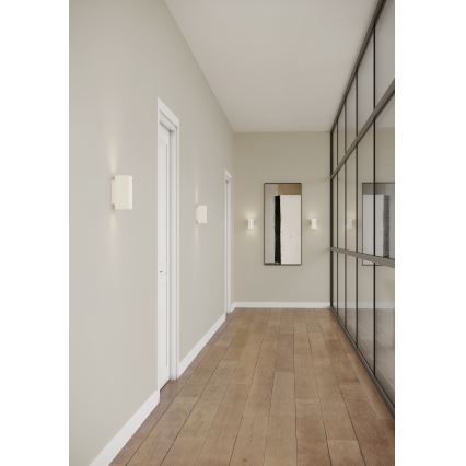 Nordlux - LED Dimbart vägglampa CURTIZ 2xLED/4,5W/230V vit