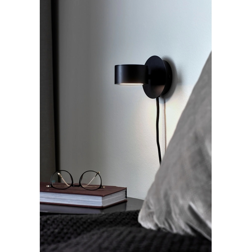 Nordlux - Dimbar LED-vägglampa CLYDE LED/4W/230V