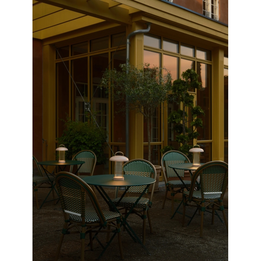 Nordlux - LED dimbar, uppladdningsbar, beröringsstyrd bordslampa MIRANO LED/3W/3,7V rosa