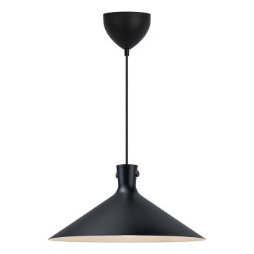 Nordlux - DORINA pendellampa på vajer 1xE27/60W/230V svart