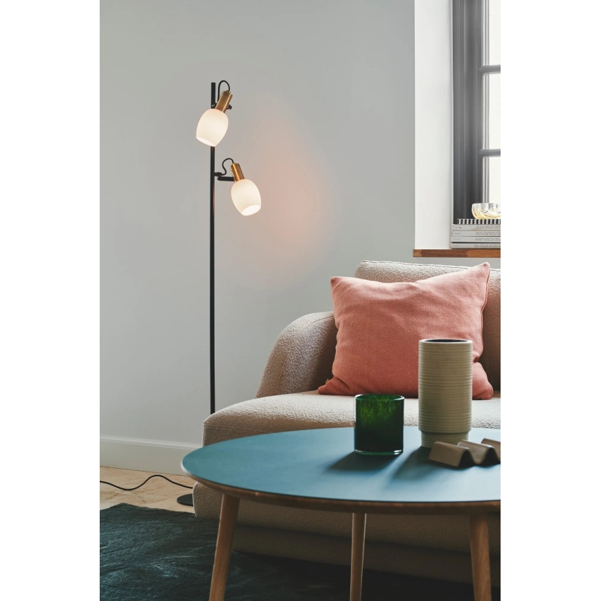 Nordlux - Golvlampa ARILD 2xE14/40W/230V