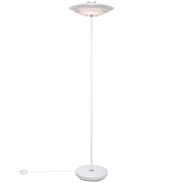 Nordlux - Golvlampa BRETAGNE 1xG9/25W/230V vit
