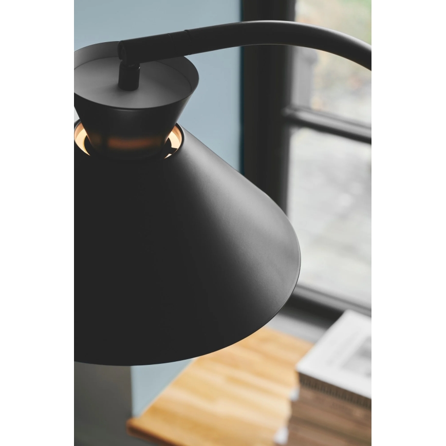 Nordlux - Golvlampa DIAL 1xE27/10W/230V svart